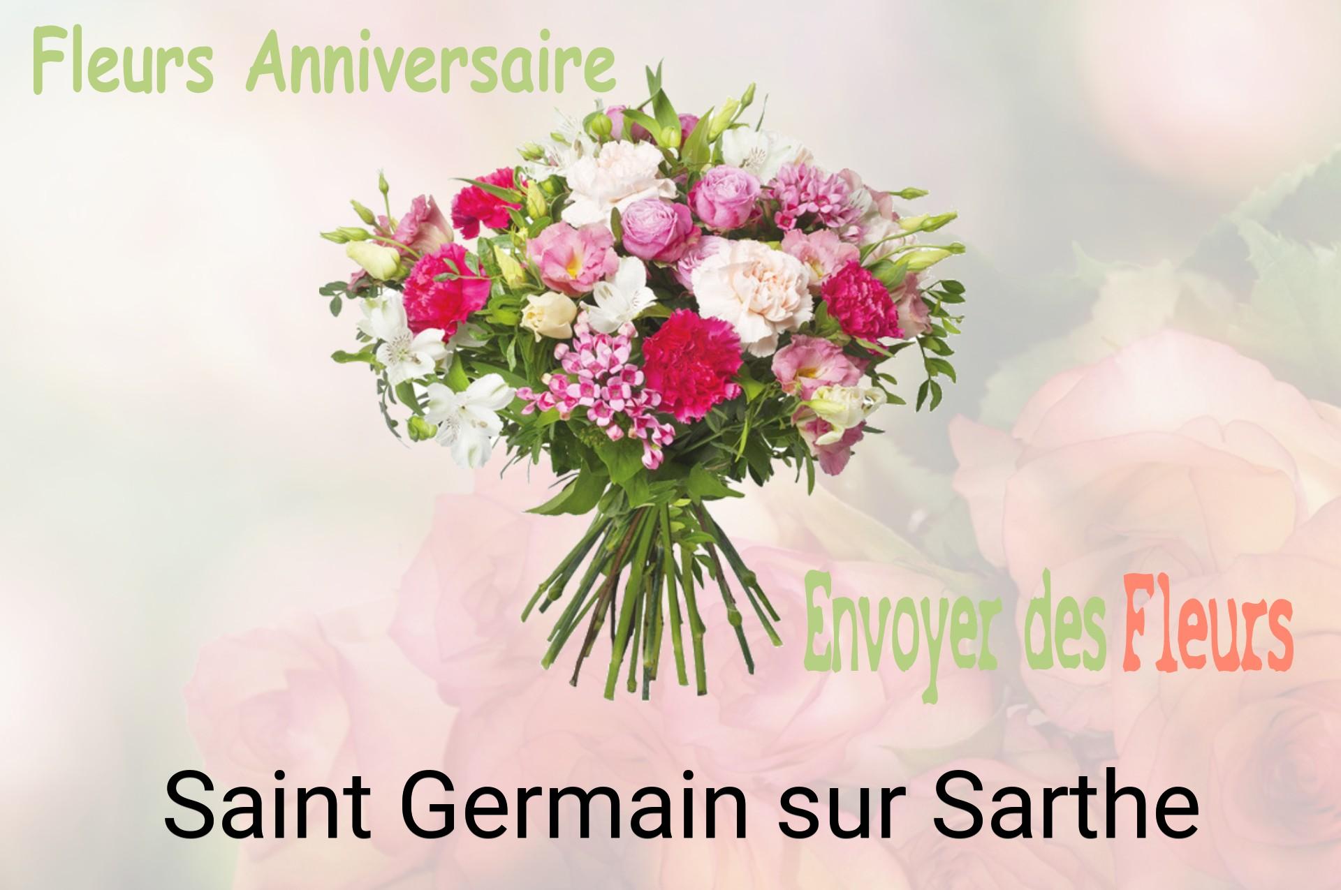Bouquet de fleurs d’anniversaire livré à Saint-Germain-sur-Sarthe